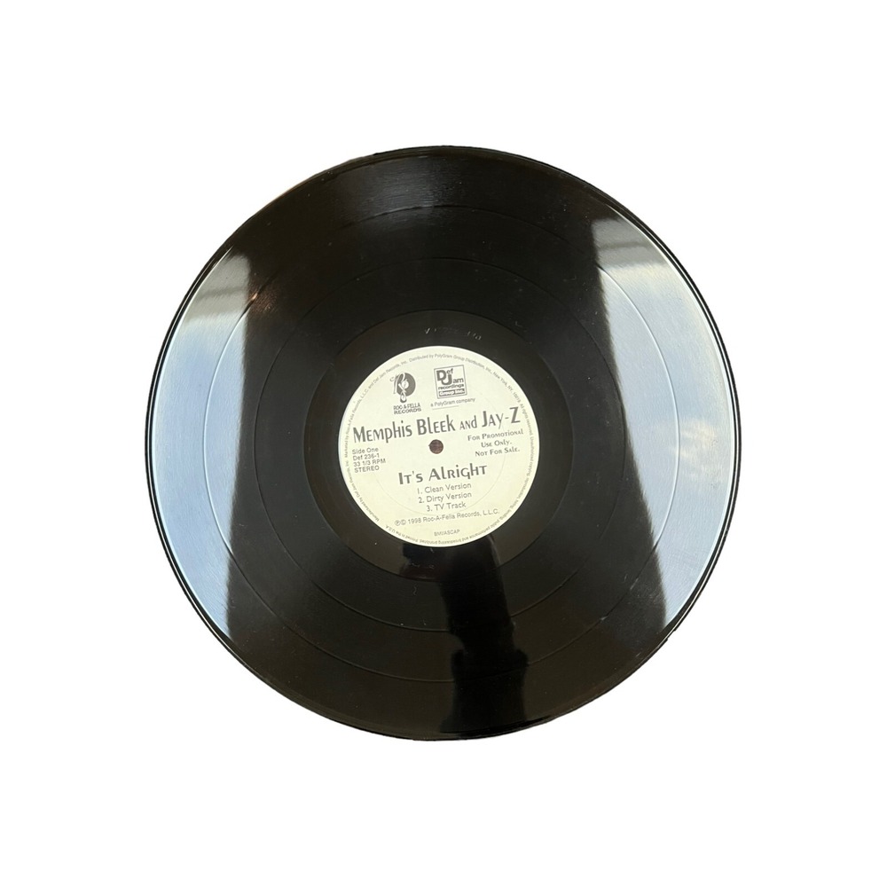 Memphis Bleek It’s Alright/The Doe Diamonds In Da Ruff EX /EX Poly Album Sleeve - Picture 3 of 4